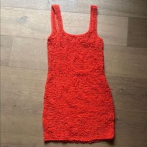 Rails coral dress